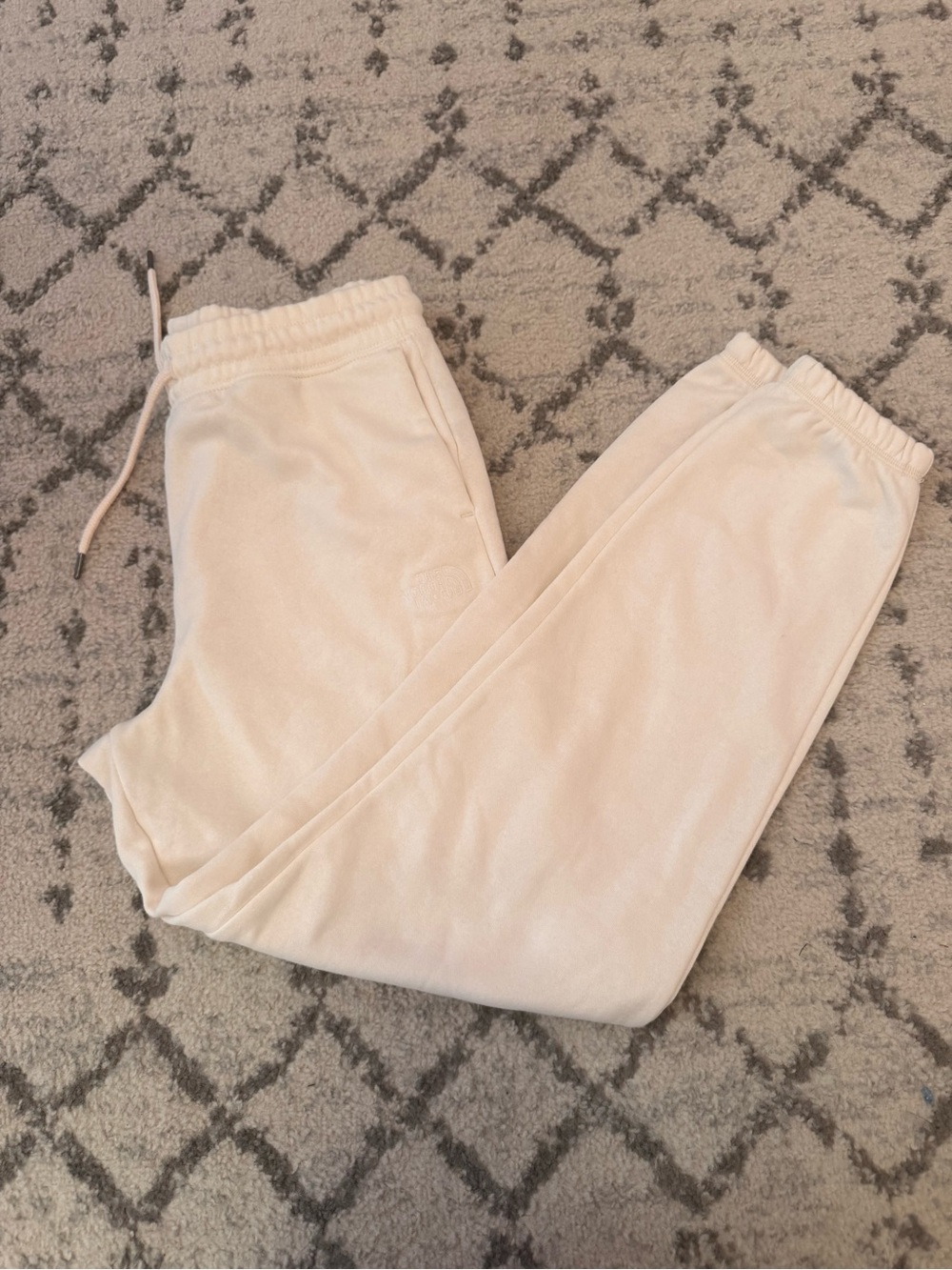 The North Face Kids Cream Jogger Sweatpants - Cozy Drawstring Bottoms